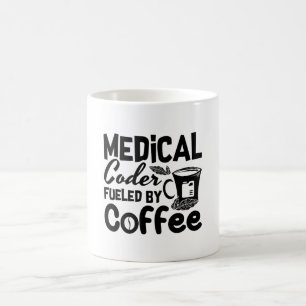 Mug Codeur Médicale Alimenté Par Codage Programmeur Ca
