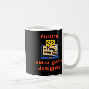 Mug Codeur programmeur du concepteur de jeu vidéo futu