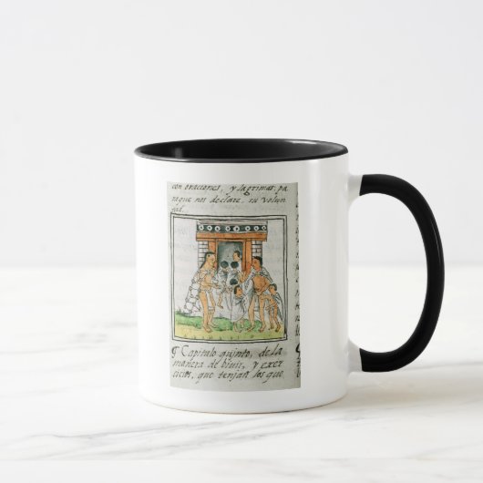 Mug Codex florentin par Bernardino de Sahagun (Droite)