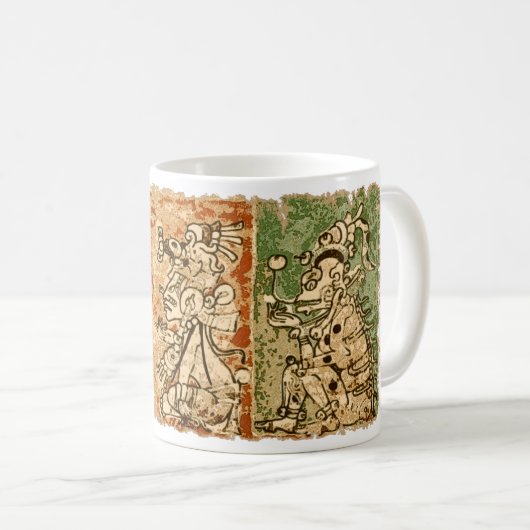 Mug Codex maya de Dresde (Devant droit)
