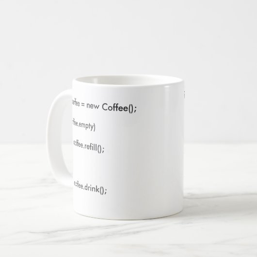 Mug //Coding// (Devant gauche)