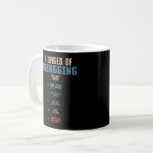 Mug Coding Humor Debugging Programming Bug Coder (Devant gauche)