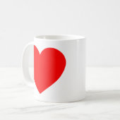 Mug Coeur (Devant gauche)