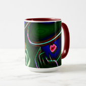 Mug Coeur (Devant droit)