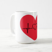 Mug coeur (Devant gauche)