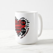Mug cœur (Devant droit)