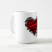Mug cœur (Devant gauche)