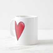 Mug Coeur (Devant gauche)