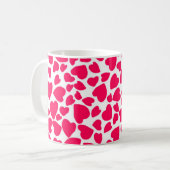 Mug Coeur 2014 de poster de animal (Devant gauche)