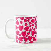 Mug Coeur 2014 de poster de animal (Gauche)