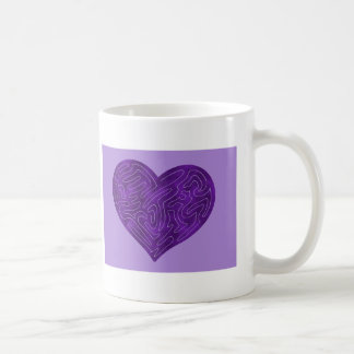MUG COEUR A-MAZE-ING (PURPLE)
