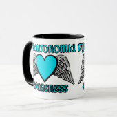 Mug Cœur/Ailes...Dysautonomie (Devant gauche)