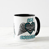 Mug Coeur/ailes...EDS (Devant droit)