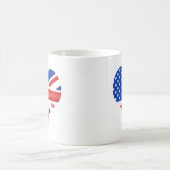Mug Coeur américain britannique (Centre)