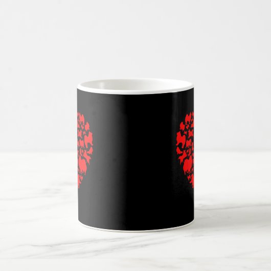 Mug Coeur Américain Eskimo Chien Day Chien Chien Chien (Centre)