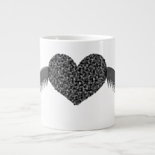 Mug Cœur Amour Gothique Ailé