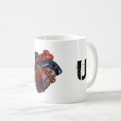 Mug Coeur anatomique (Devant droit)