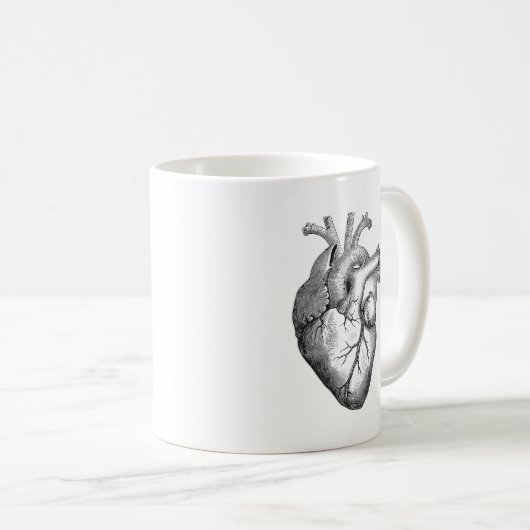 Mug Coeur anatomique (Devant droit)
