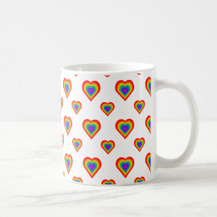 Mug Coeur arc-en-ciel