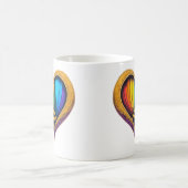 Mug Coeur arc-en-ciel (Centre)