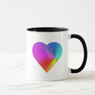 Mug Coeur arc-en-ciel