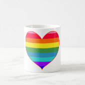 Mug Coeur arc-en-ciel (Centre)