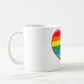 Mug Coeur arc-en-ciel (Gauche)