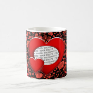 Mug coeur ART + votre photo