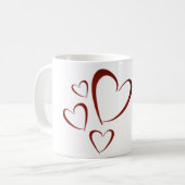 Mug Coeur au coeur (Devant gauche)
