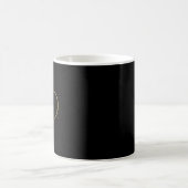 Mug Coeur aux papillons d'or (Centre)