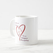 Mug Coeur berger belge (Devant gauche)