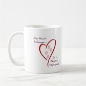 Mug Coeur berger belge (Gauche)