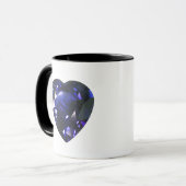 Mug Coeur bleu (Devant gauche)