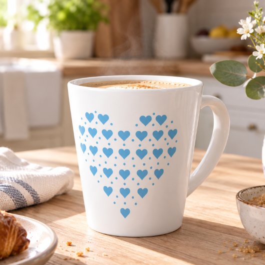 Mug Cœur Bleu de Cœurs