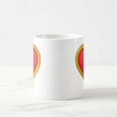 Mug Coeur bordé or (Centre)