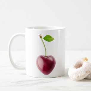 Mug Coeur cerise