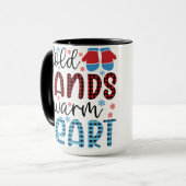 Mug Coeur chaud à mains froides (Devant gauche)