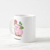 Mug Coeur chaud de porc cool (Devant gauche)