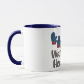 Mug Coeur chaud des mains froides (Gauche)