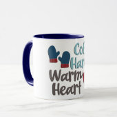 Mug Coeur chaud des mains froides (Devant gauche)