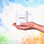 Mug Cœur Chrétien Simplement Bénis