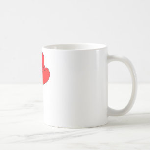 Mug cœur coeurs valentine femme chérie petite amie