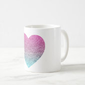 Mug Coeur coloré (Devant droit)