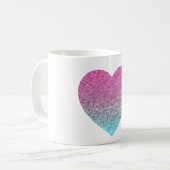 Mug Coeur coloré (Devant gauche)
