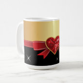 Mug Coeur cristal (Devant gauche)