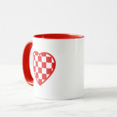 Mug Cœur croate (Devant gauche)