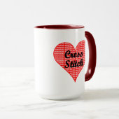 Mug Coeur croisé (Devant droit)