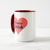 Mug Coeur croisé (Devant gauche)