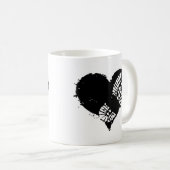 Mug coeur d'amorce (Devant droit)