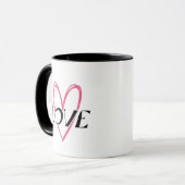 Mug Coeur d'amour (Devant gauche)